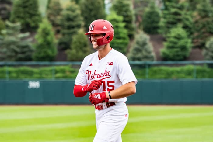 24-Dylan Carey Nebraska Baseball vs Penn State G3 2023